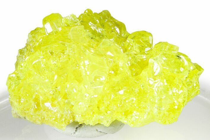 Bright-Yellow Sulfur Crystals - Bolivia #359330